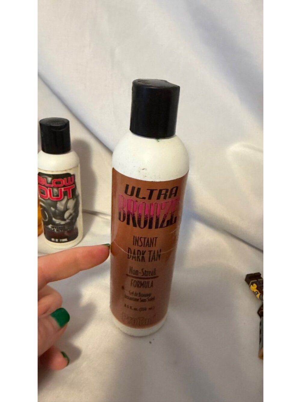 Vintage Pro Tan Ultra Bronze Blow Out & Muscle Sheen Tanner Lot Pre-Owned Mixed - Picture 4 of 10
